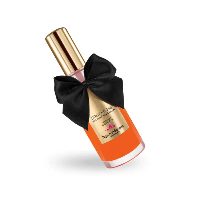 Strawberry Warming Massage Oil 100 ml – image 1