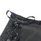 SUBBLIME Black Leather Lingerie Set with Bra and Skirt – image 6