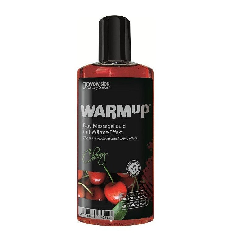 JOYDIVISION WARMUP massageolie met kersenwarmte-effect 150 ml – foto 1