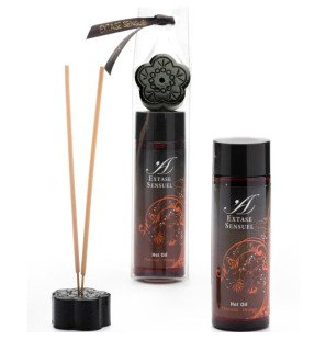 Extase Sensual Massageöl mit Schokolade und Orange 100 ml – Bild 1