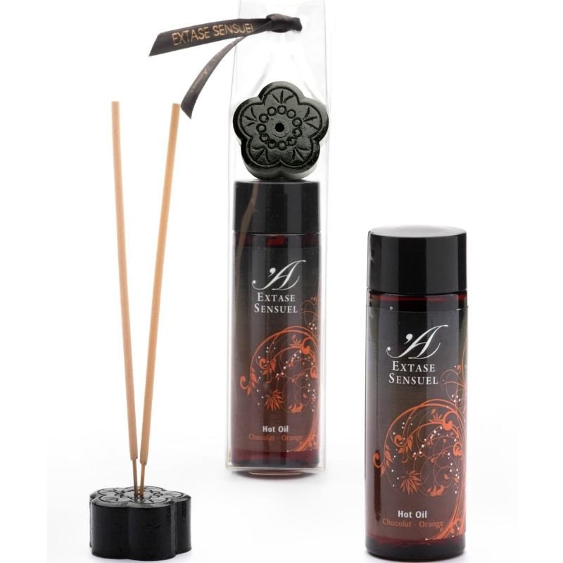 Extase Sensual Massageöl mit Schokolade und Orange 100 ml – Bild 1