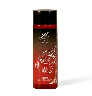 Strawberry Warming Massage Oil EXTASE SENSUAL 100 ml – image 2