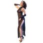 Robe noire en dentelle avec gants de CHILIROSE – photo 2