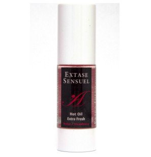 Extase Sensual Massageöl mit frischem Erdbeerduft 30 ml – Bild 2