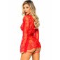 LEG AVENUE czerwony komplet bielizny z body i sukienką, rozmiary S lub M – zdjęcie 9 LEG AVENUE czerwony komplet bielizny z body i sukienką, rozmiary S lub M – zdjęcie 9