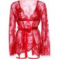 LEG AVENUE rotes Dessous-Set mit Teddy und Kleid für Größe S oder M – Bild 14