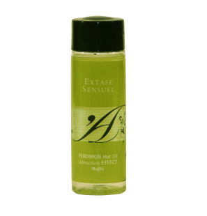 Warming Massage Oil with Mojito Scent 100 ml – image 1