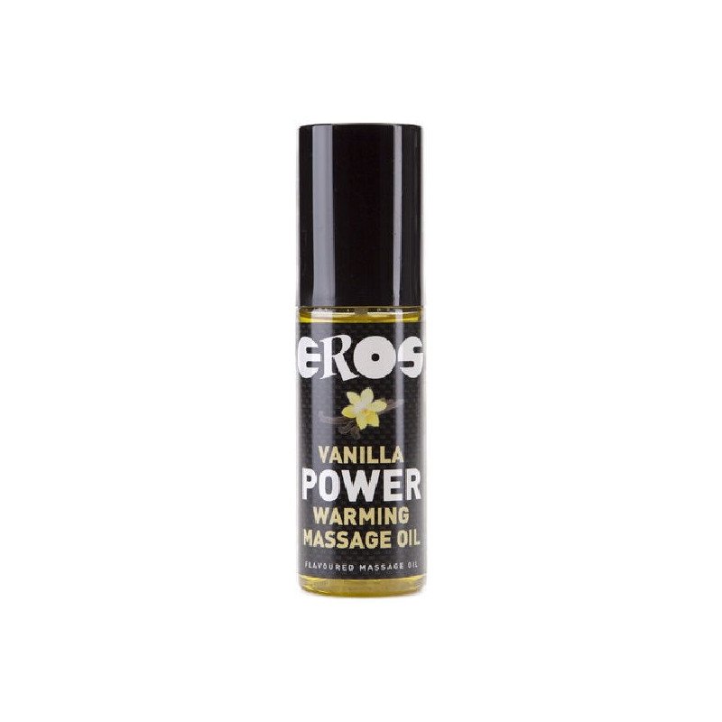 EROS POWER LINE wärmendes Massageöl mit Vanille auf Wasserbasis 100 ml – Bild 1