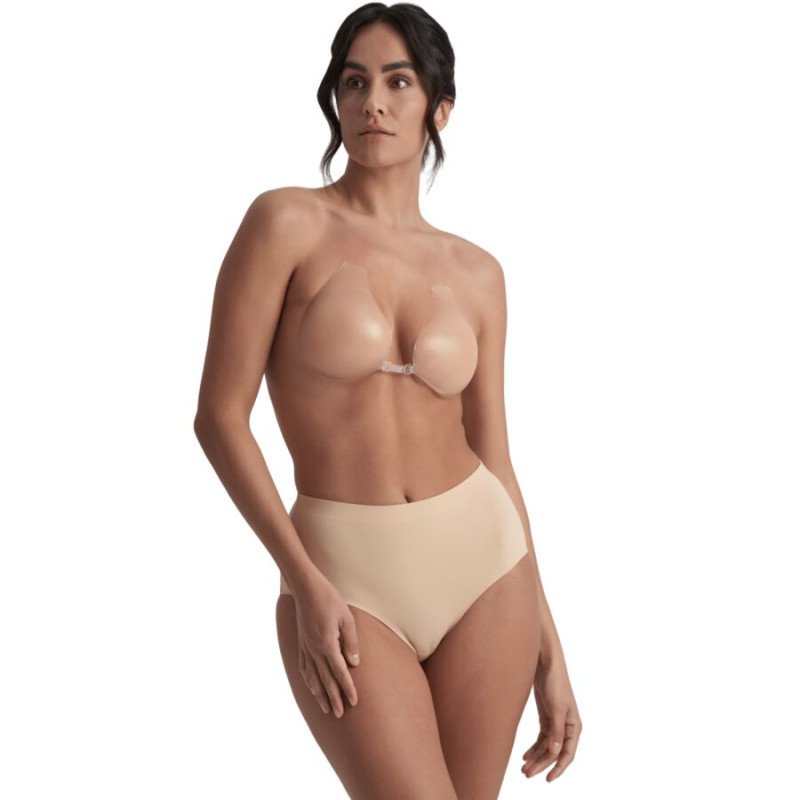 Coques en silicone beiges pour lingerie, disponibles du bonnet A au D – photo 1