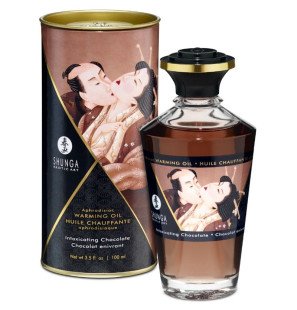 SHUNGA Massageöl mit Wärmewirkung und Schokoladengeschmack 100 ml – Bild 1