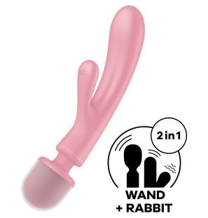 Satisfyer Triple Lover Vibrating Rabbit Massager – image 6