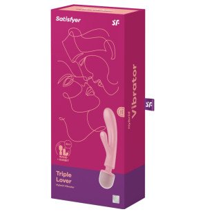 Satisfyer Triple Lover Vibrating Rabbit Massager – image 7