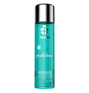 SWEDE Massageöl mit Wärmeeffekt, schwarzer Johannisbeere und Limette 120 ml – Bild 1