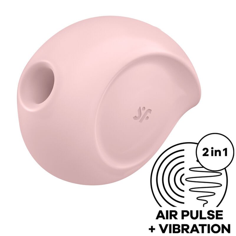 Satisfyer Sugar Rush, stimulateur à air pulsé et vibromasseur – photo 1