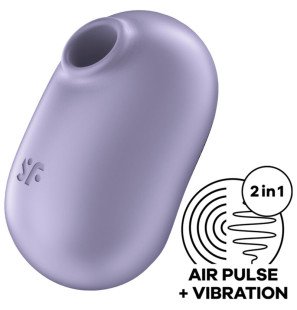 SATISFYER Pro to Go 2 Luftdruckstimulator und Vibrator in 3 Farben