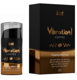 Massagegel mit Kaffeegeschmack und Wärmeeffekt 30 ml – Bild 2