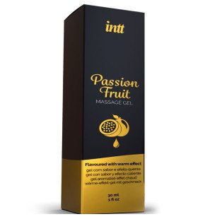 Żel do masażu o smaku marakui i efektem rozgrzewającym 30 ml – zdjęcie 3