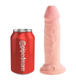King Cock realistyczny dildo z przyssawką i potrójną gęstością, 15 cm – zdjęcie 8