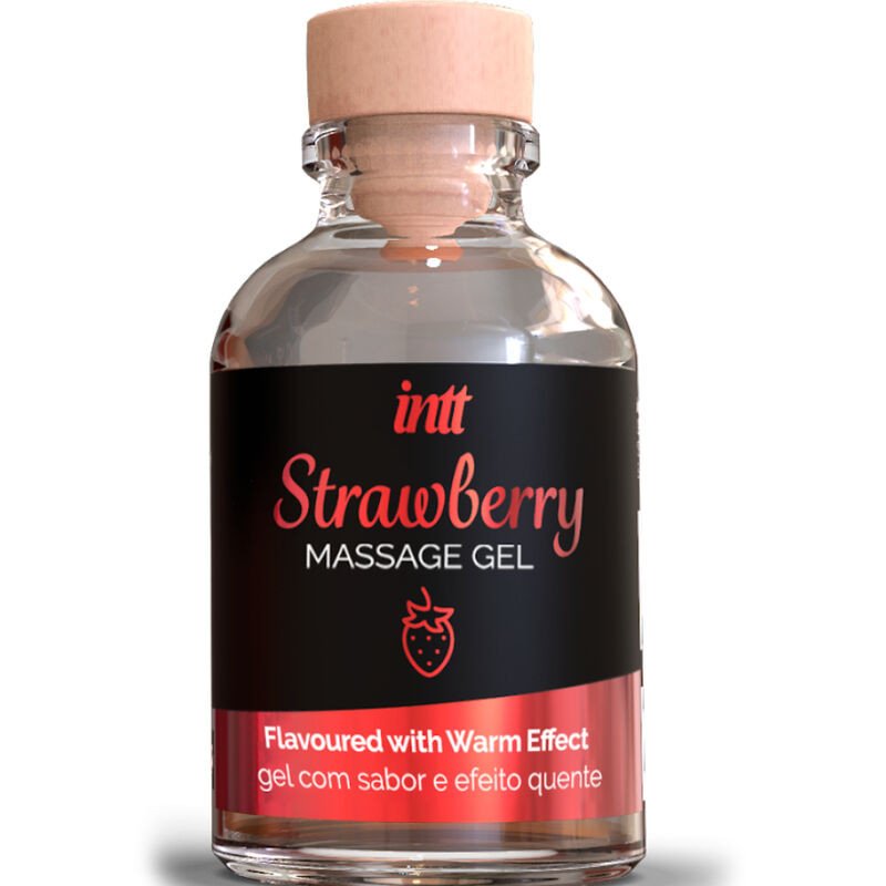 Strawberry massage gel with warming effect 30 ml – image 1 Strawberry massage gel with warming effect 30 ml – image 1