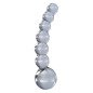 Stimulateur anal transparent en verre 2 cm ICICLES – photo 5