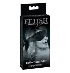 Fetish Fantasy Black Satin Mask for Adults – image 4