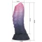 Silicone fantasy dildo POWER MONSTERS Dreadful Fiend 24 cm with suction cup – image 6