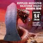 Silicone fantasy dildo POWER MONSTERS Dreadful Fiend 24 cm with suction cup – image 8