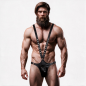 Harnais en similicuir en V pour homme – photo 7 Harnais en similicuir en V pour homme – photo 7