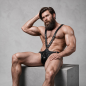 Harnais en similicuir en V pour homme – photo 10 Harnais en similicuir en V pour homme – photo 10