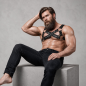 Adjustable neoprene cross-chest harness for men with zips – image 8 Adjustable neoprene cross-chest harness for men with zips – image 8