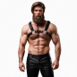 Men’s Eco-Leather Chest Harness with Studs – image 5 Men’s Eco-Leather Chest Harness with Studs – image 5