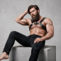 Harnais de poitrine réglable en similicuir pour hommes – photo 8
