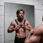 Adjustable eco-leather chest harness for men – image 9 Adjustable eco-leather chest harness for men – image 9