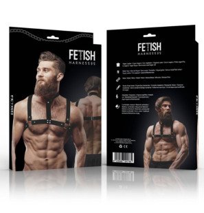 Bulldog eco-lederen borsttuig voor mannen M/L – foto 10