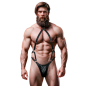 FETISH SUBMISSIVE ATTITUDE – harnais jockstrap en similicuir pour hommes – photo 12