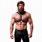 Eco-Leather Chest Harness for Men with Double Support and Studs – image 10