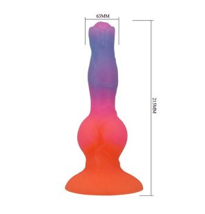 Silicone fantasy dildo POWER MONSTERS Hercules 21,5 cm with suction cup – image 6