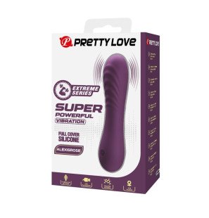 Ergonomic vibrator PRETTY LOVE Alexisrose with 10 functions and USB charging – image 3