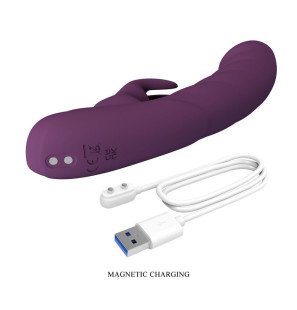 Waterproof rabbit vibrator PRETTY LOVE Harper with 10 functions and dual stimulation – image 8