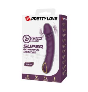 Stille oplaadbare vibrator PRETTY LOVE Amara met 10 functies en zachte silicone – foto 3
