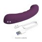 Stille oplaadbare vibrator PRETTY LOVE Amara met 10 functies en zachte silicone – foto 8