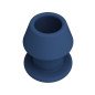 Hohler Silikon-Analplug MR PLAY Jack, blau, Größe S, mit offenem Kanal – Bild 4