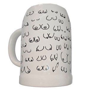 Mug humoristique en céramique DIABLO PICANTE 700 ml avec illustrations colorées pour adultes – photo 1