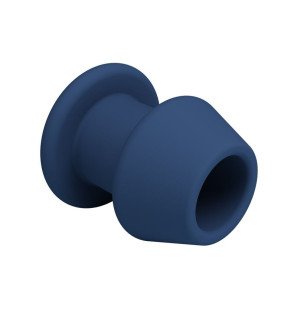 Plug anal creux en silicone MR PLAY Jack bleu taille S avec canal ouvert – photo 7