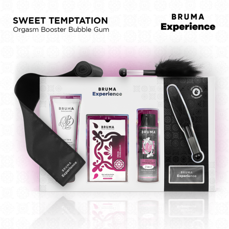 BRUMA Sweet Gum Temptation Kit met orgasmeversterker