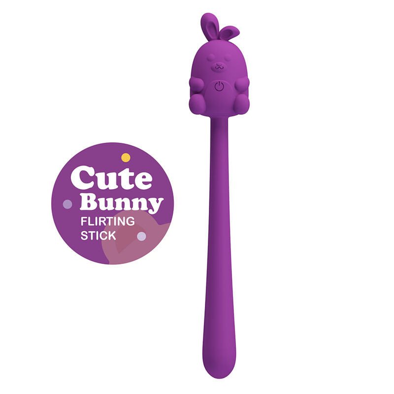 Pretty Love Cute Bunny purple flexible vibrator with 7 vibration settings – image 1