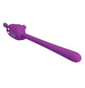 Pretty Love Cute Bunny paarse flexibele vibrator met 7 vibratiestanden – foto 8