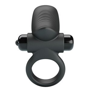 Pretty Love Adrien black vibrating penis ring with 10 vibration functions – image 5