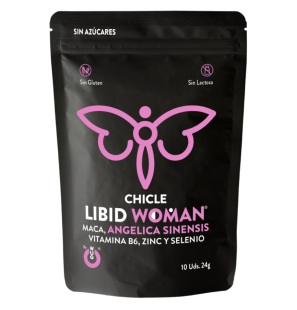 WUG Libid Woman chewing gum with maca, vitamin B6, zinc and selenium – 10 pieces – image 1