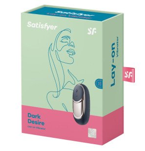 Satisfyer Dark Desire clitorale lay-on vibrator met 15 vibratieprogramma's – foto 4